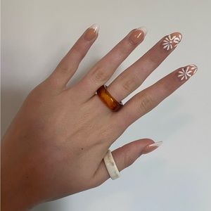 Trendy Chunky Ring Set | trendy rings, statement rings, minimalistic, trend